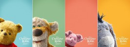 Christopher Robin Movie Poster Winnie The Pooh Characters Print 24x36&quot; 27x40&quot; - £9.51 GBP+