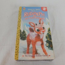 Rudolph Red Nosed Reindeer 1964 VHS 1992 Rankin Bass Golden Books SEALED Classic - £6.13 GBP