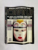 October 1987 Omni Magazine Ways To Control Your Mind Test Your Psychic Abilities - £9.50 GBP