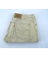 Levis Jeans Hommes 36x32 550 Vintage USA 1996 Beige 40550-4123 Orange Ta... - £21.57 GBP