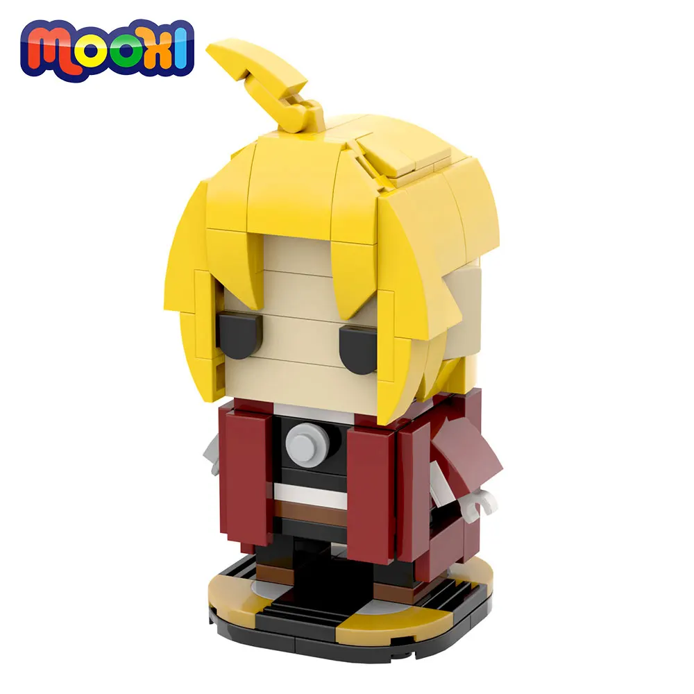 MOOXI Anime Edward Elric Fullmetal Alchemist Block Educational Toy For Children - £15.00 GBP