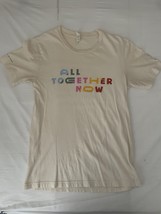 Starbucks x Lady Gaga Born This Way Foundation Sz S Cream T Shirt LGBTQ-... - $15.84