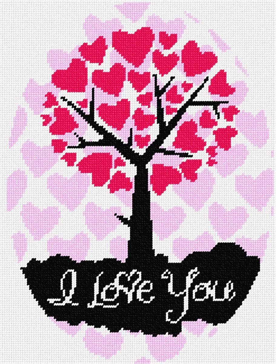 pepita Needlepoint kit: Love Tree, 7" x 9" - $87.50
