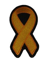Orange Ribbon for Leukemia and Multiple Sclerosis Awareness Patch - Oran... - $5.58