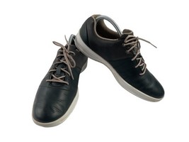 Footjoy Contour Golf Shoes Men 9M Sneakers Black Leather Soft Spike Athl... - $47.44 CAD