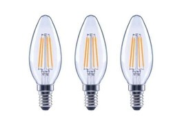Bulbs Ecosmart 60W B11 Candelabra Base Dimmable LED Bulb Daylight - £7.72 GBP