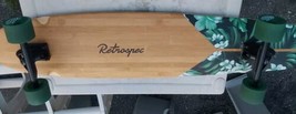 Retrospec Zed Palm Leaves 44&quot; Longboard Skateboard Barely Used - £46.17 GBP