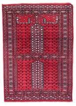 Handmade vintage Pakistani Lahore prayer rug 2&#39; x 2.8&#39; (64cm x 88cm) 197... - $285.12 CAD