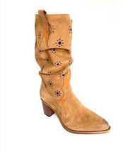 Casta tulip slouchy-western boot in COGNAC - size 39 - £160.67 GBP