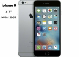 iphone 6 Cell Phone Original Unlocked 4.7&#39;&#39; inch IPS 16/64/128GB ROM GSM... - £107.91 GBP+