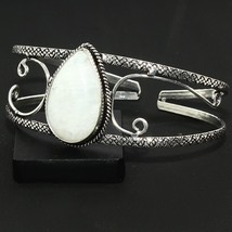 Natural Rainbow Moonstone Solid 925 Silver Gemstone Handmade Bracelet Jewelry - £4.42 GBP