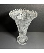 Cut Glass Flower Vase [Item 830] - $41.14