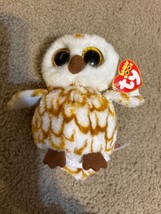 Ty Beanie Boos - SWOOPS the Owl (6 Inch) NEW MWMTs - RETIRED - £7.58 GBP