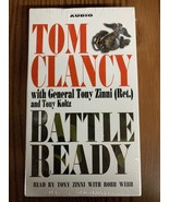 Battle Ready by Tom Clancy Audiobook 4 Cassettes (2004, Cassette, Abridged) - £3.11 GBP