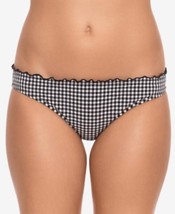 MSRP $20 Salt+Cove Gingham Checker Ruffled Hipster Bikini Bottoms Size Medium - £12.13 GBP