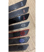 CARBON LATCH INSERTS KIT FOR 2014+ HARLEY TOURING BAGS, WITH LOGO - $98.01