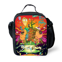 WM Rick And Morty Lunch Box Lunch Bag Kid Adult Classic Bag Head - £15.66 GBP