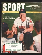 Sport 10/1954-MacFadden-Al Rosen-Cleveland Indians baseball cover-Babe Ruth-W... - £41.93 GBP