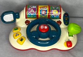 Vintage VTech Learn &amp; Discover Driver &amp; Midwood Steering Wheel Fully Fun... - $32.33
