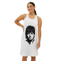 Paul McCartney Portrait Racerback Dress | Custom Printed | Soft Fabric | Women&#39;s - £36.66 GBP+