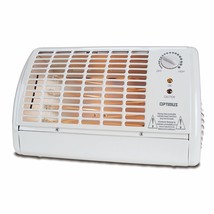 Optimus Portable Radiant Heater Thermostat Fan Forced, Compact 1500W - $103.99