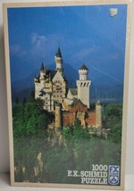 F.X. Schmid Neuschwanstein Castle 1000 Piece Jigsaw Puzzle Tony Stone New - £19.32 GBP