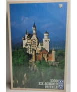 F.X. Schmid Neuschwanstein Castle 1000 Piece Jigsaw Puzzle Tony Stone New - £18.67 GBP