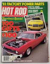 PV) Hot Rod Magazine December 1982 Volume 35 Issue 12 Chevrolet Ford Dodge Mopar - £3.94 GBP