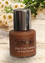CLINIQUE Stay-True Makeup Oil-Free Formula #12 True Pecan FREE SHIPPING - $66.59 CAD