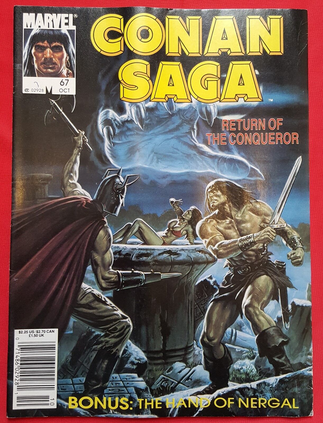 Primary image for Conan Saga #67 (October 1992, Marvel Magazine) Volume 1