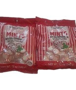 2 Bags Starlight Peppermint Hard Candy  1.5 Lbs Individually Wrapped - $14.49