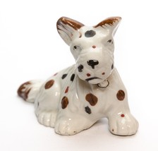 Schnauzer Dog Figurine Ceramic Porcelain R Japan Vintage - £4.72 GBP