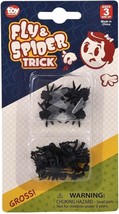 Fly and Spider Gag - Jokes, Gags and Pranks - Flies &amp; Spiders Are Reusable! - $2.47