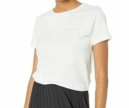 NWT BB Dakota Women&#39;s What Boyfriend Embroidered Tee Color White Size M - $14.84