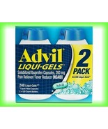 Advil 855643 Liquigels Ibuprofen Capsules - 240 Pieces - $21.51