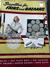 1953 Star Book 98 Suggestions for Fairs &amp; Bazaars Doilies Pot Holders - £7.85 GBP