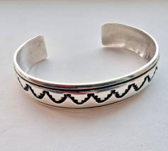 T. Signer Native American Navajo 925 Sterling Silver Cuff Bracelet - $147.51