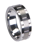 COI Jewelry Tungsten Carbide Wedding Band Ring-TG1967(US5.5/11.5/12.5) - £31.96 GBP