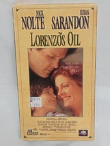 Lorenzo&#39;s Oil, Starring Nick Nolte and Susan Sarandon - VHS Tape - £7.29 GBP