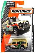 Matchbox - Land Rover Defender 110: MBX Explorers #101/120 (2015) *Beige* - $3.00