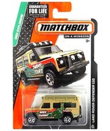 Matchbox - Land Rover Defender 110: MBX Explorers #101/120 (2015) *Beige* - $56.54 MXN