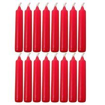 18 Red .7 inch diameter German Christmas Pyramid Candles Made in Germany - $25.98