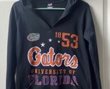 Soffe Florida University Womens Medium Black V Neck Gators Pullover Hoodie  - $16.93
