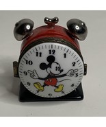 Porcelain Hinged Trinket Box Mickey Mouse Alarm Clock Midwest Cannon  Di... - $79.48