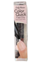 Sally Hansen COLOR QUICK Fast Dry Nail Color CLEAR OPAL # 01 - $3.95