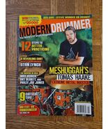 Couverture du magazine Modern Drummer Tomas Haake Meshuggah numéro de ma... - €12,86 EUR