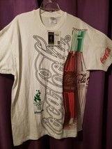 Vintage 1996 Atlanta Olympics Coca Cola Coke Double Sided T-Shirt Single Stitch - £39.03 GBP