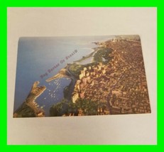 Vintage American Airlines Photo Postcard Of Chicago Lakeshore Lake Mich.... - £7.90 GBP