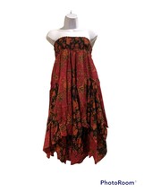 Womens  Summer ,Sun,Boho ,Hippie  ,Vintage Smocked Cotton Dress. - £14.23 GBP