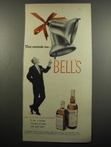 1955 Bell&#39;s Scotch Advertisement - That reminds me.. Bell&#39;s - £14.61 GBP